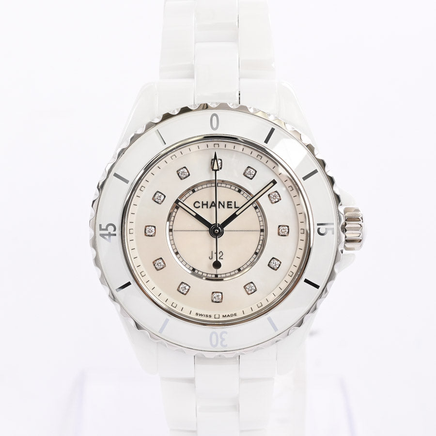 Chanel J12 33mm Watch H5704 White S