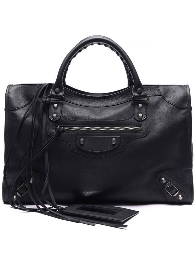 Luxury Balenciaga  WoMen's Classic Motor City Tote Bag Black