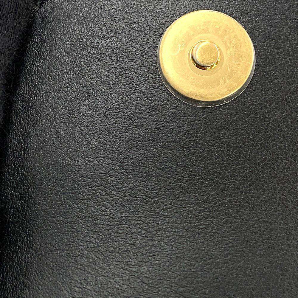 CHANEL Mini Matelasse ChainClutch Black AP3001 Lambskin Size Mini