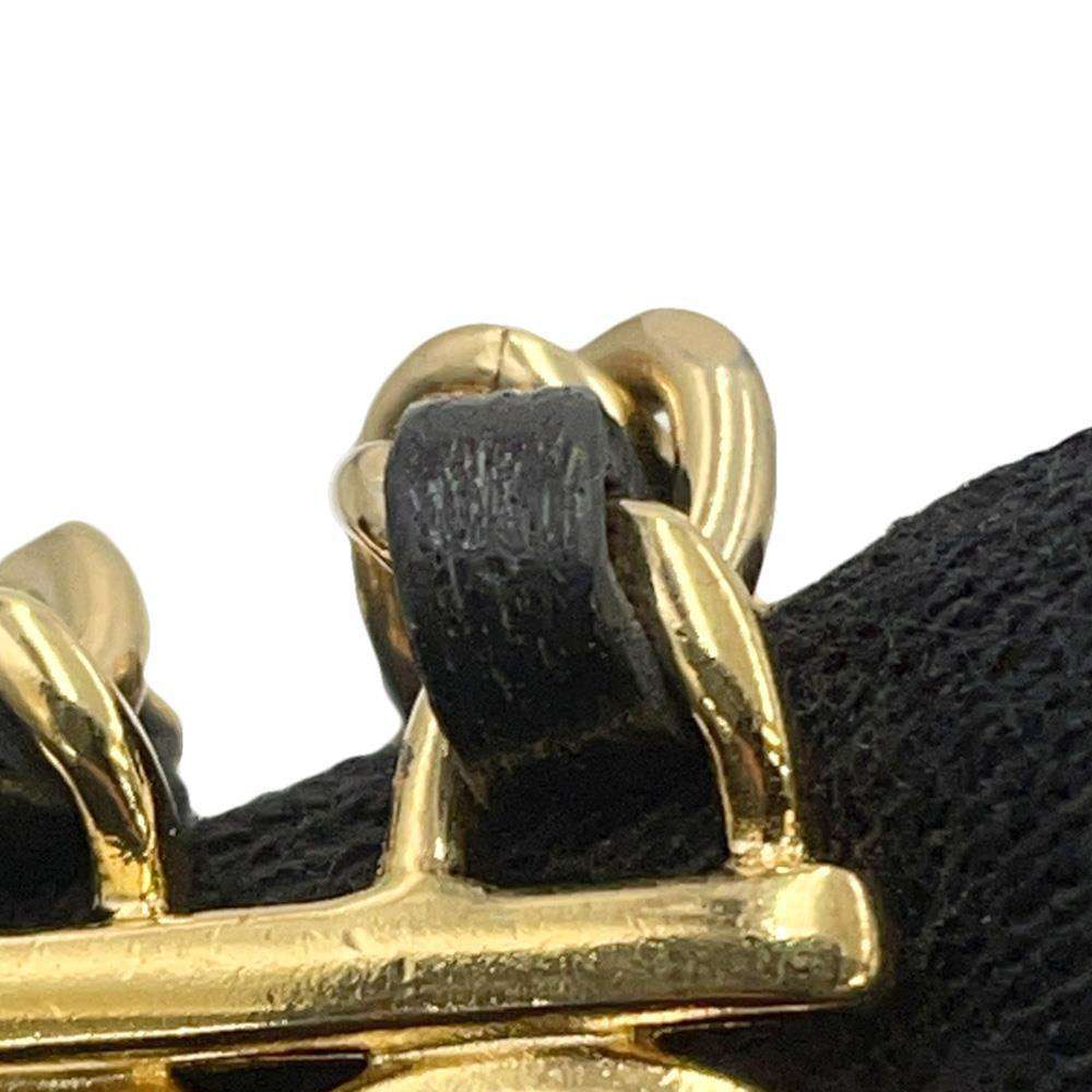 CHANEL Mini Matelasse ChainClutch Black AP3001 Lambskin Size Mini
