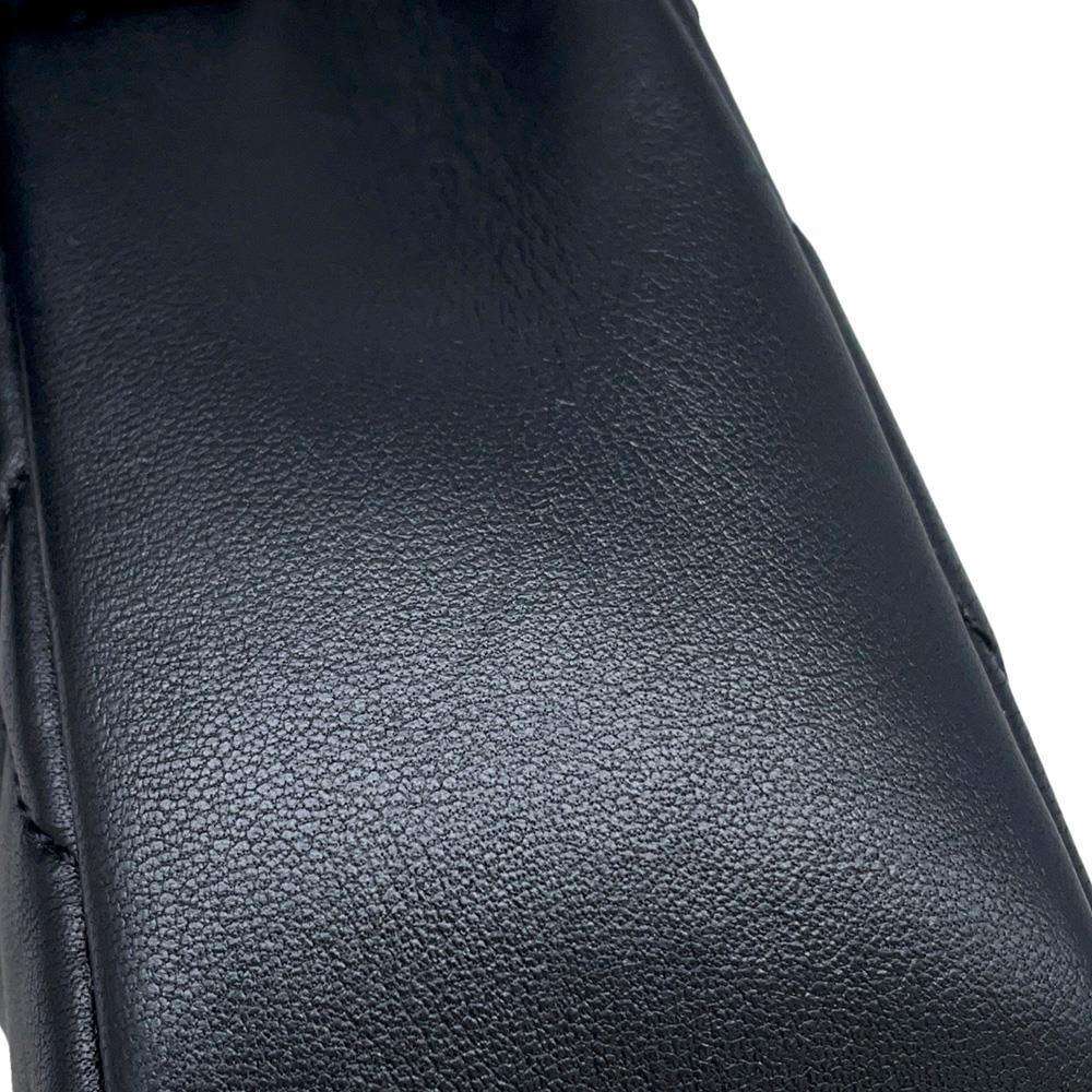 CHANEL Mini Matelasse Heart ChainShoulder Bag Black AS3457 Lambskin Size 20