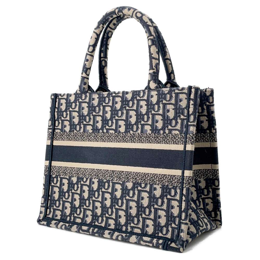 Dior Book tote Navy M1265ZRIW_M828 Canvas Size Small