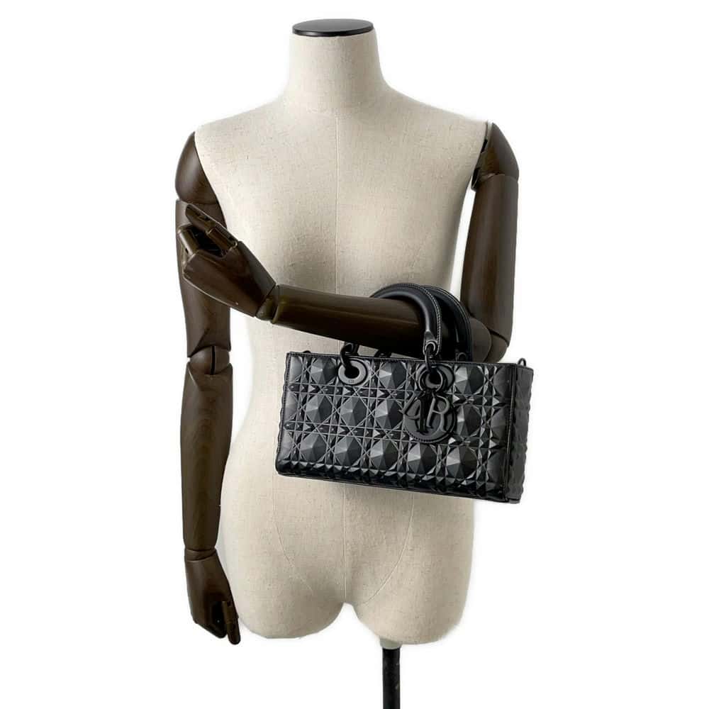 Dior lady deejoy Black M0540SNEA_M900 Leather Size Medium