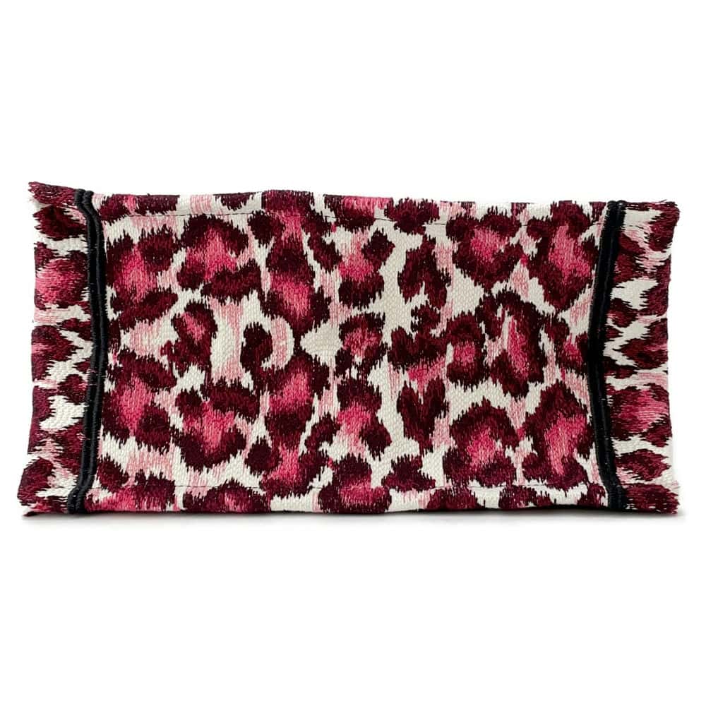 Dior Book Tote Leopard Pink Canvas Size Small