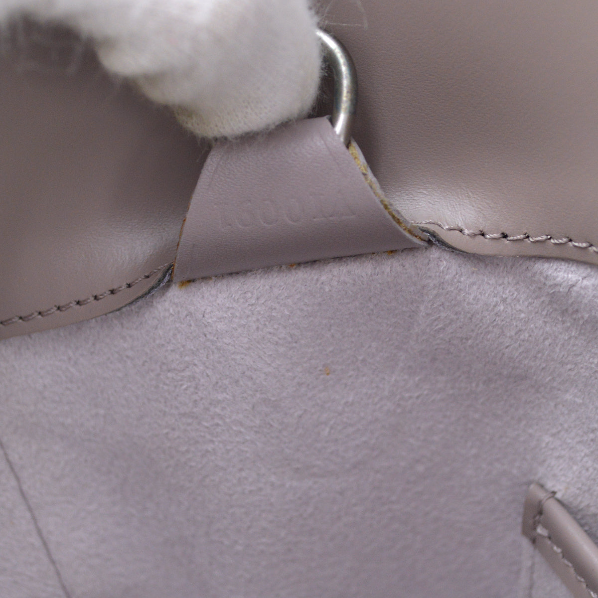 Louis Vuitton Purple Epi Noctambule Tote Handbag M5452B