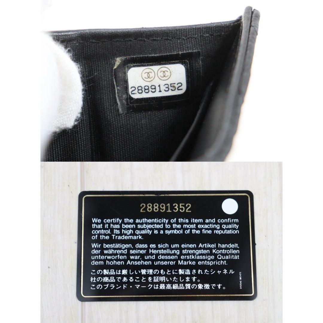 Good ( Rank AB)｜Chanel Caviar Skin Black Wallet Made In 2019-2020Year｜25052917