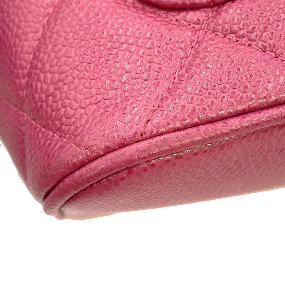 CHANEL Medallion Tote Pink A01804 Caviar Leather