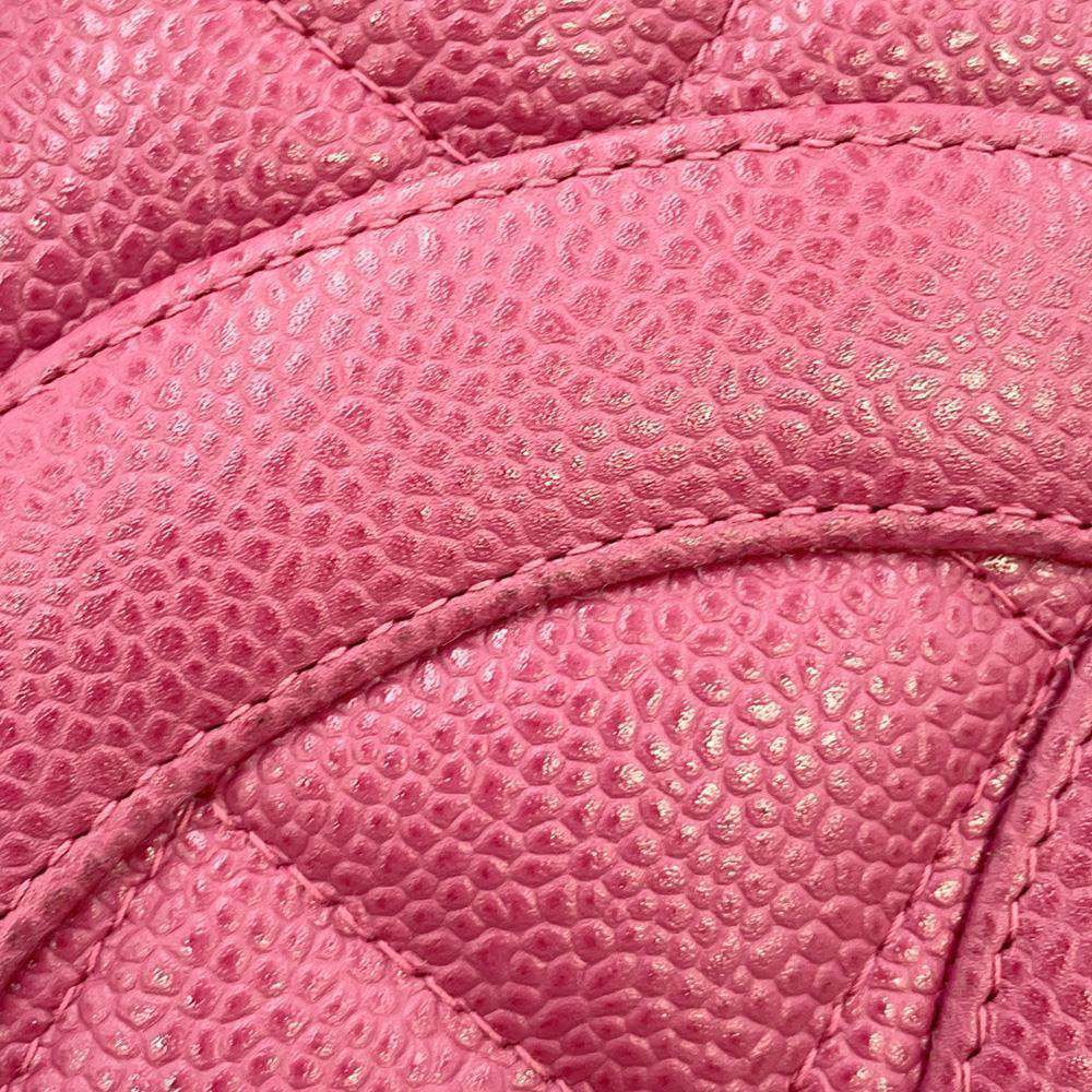 CHANEL Medallion Tote Pink A01804 Caviar Leather