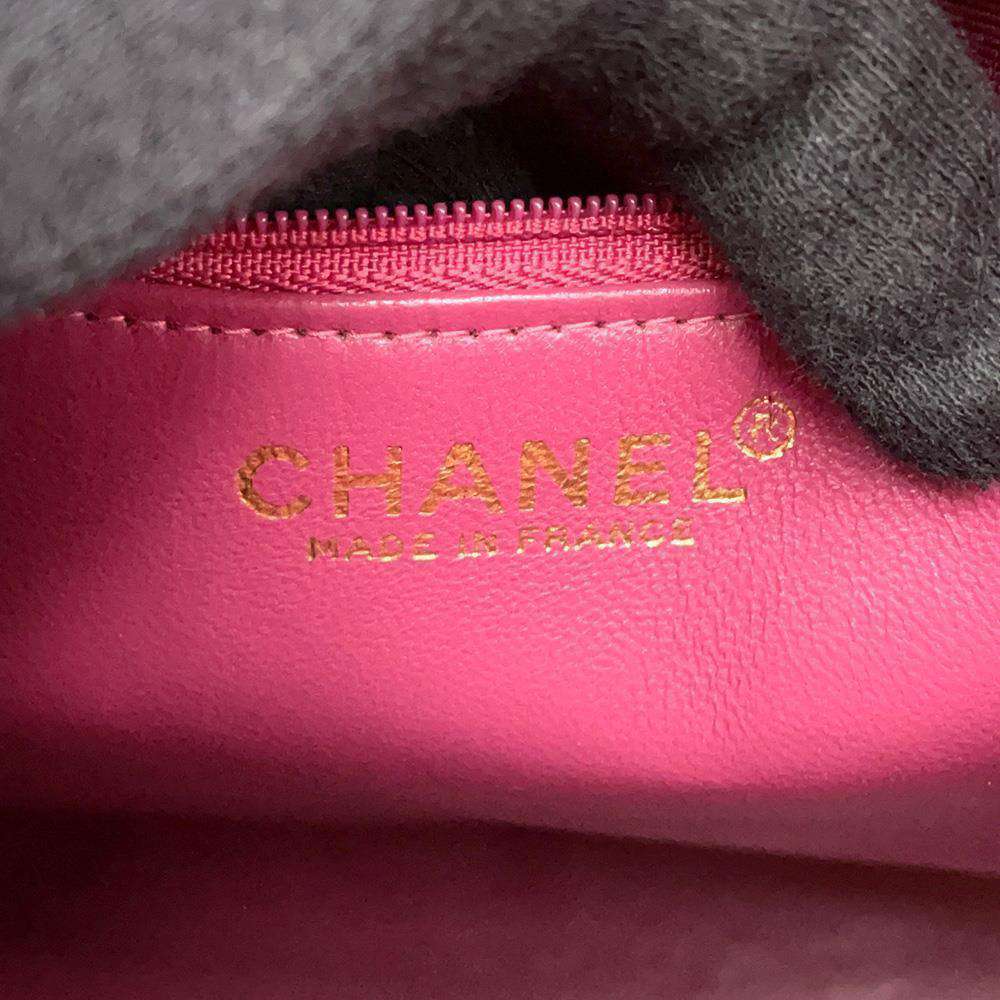 CHANEL Medallion Tote Pink A01804 Caviar Leather