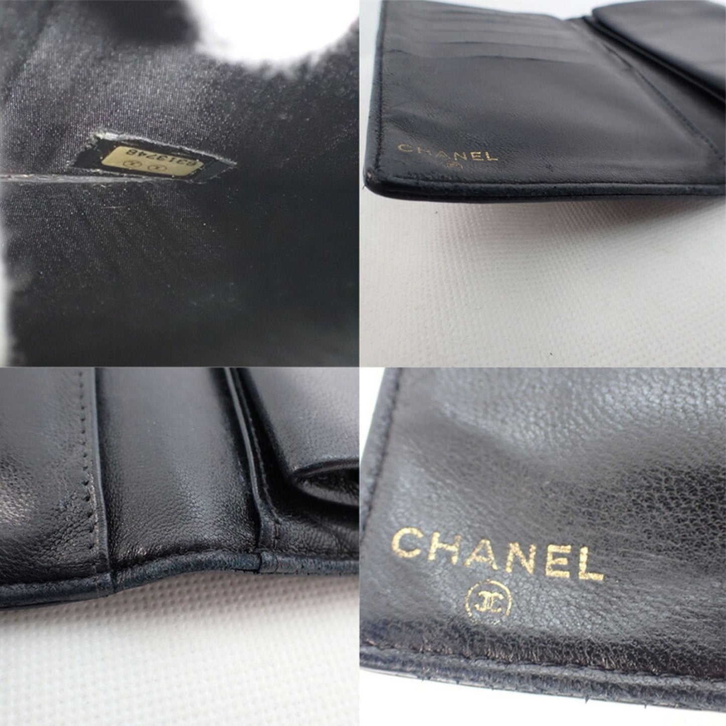 Top Quality Chanel Logo CC Wallet