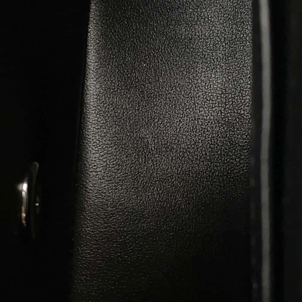 CHANEL Mini Matelasse ChainShoulder Bag Black A69900 Lambskin Size Mini