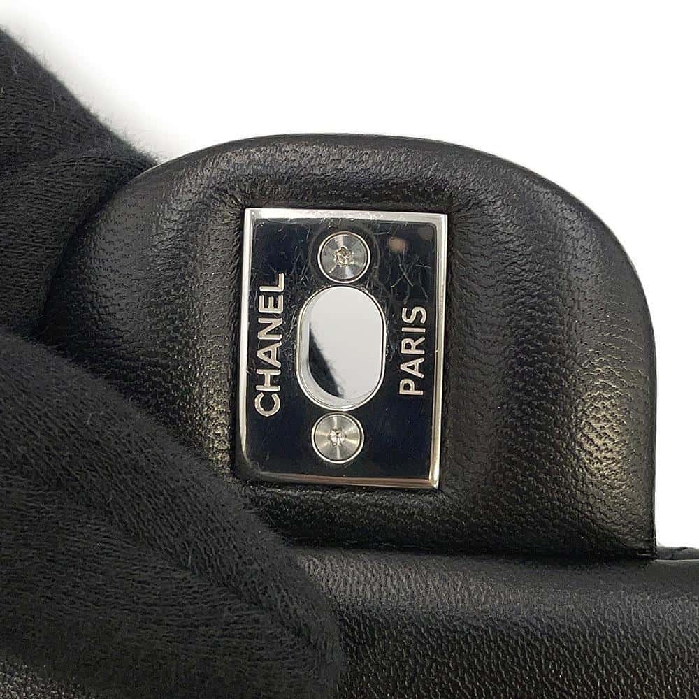 CHANEL Mini Matelasse ChainShoulder Bag Black A69900 Lambskin Size Mini