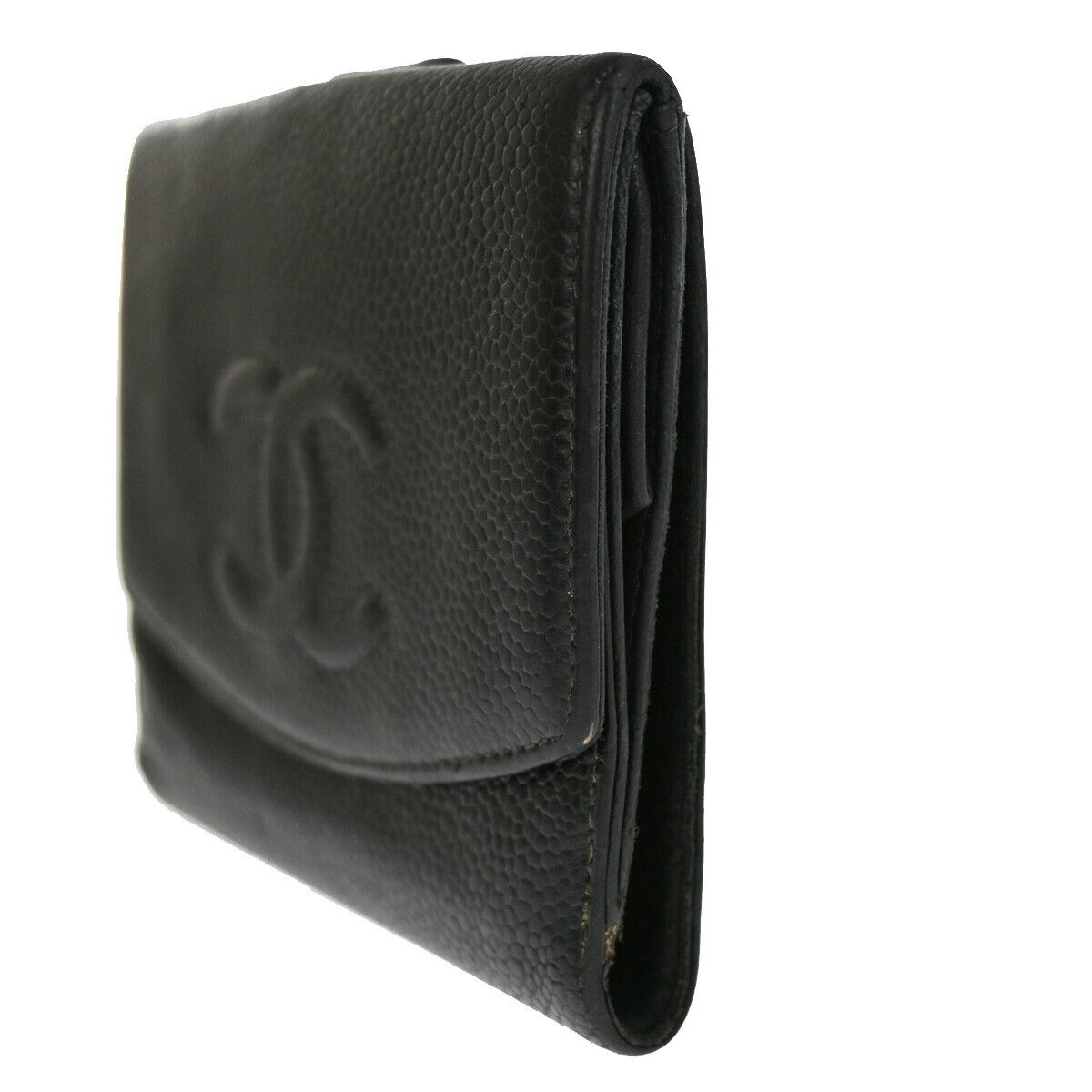 CHANEL Logo CC Wallet