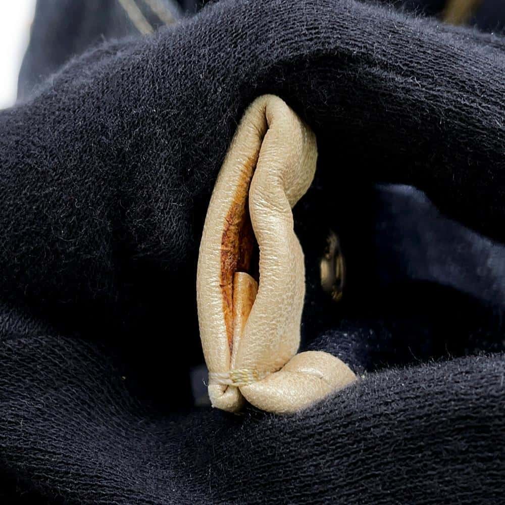 CHANEL Sparkling denim tote Blue A31985 Denim