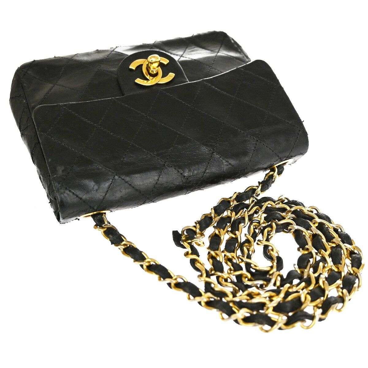 CHANEL Mini matelasse Handbag