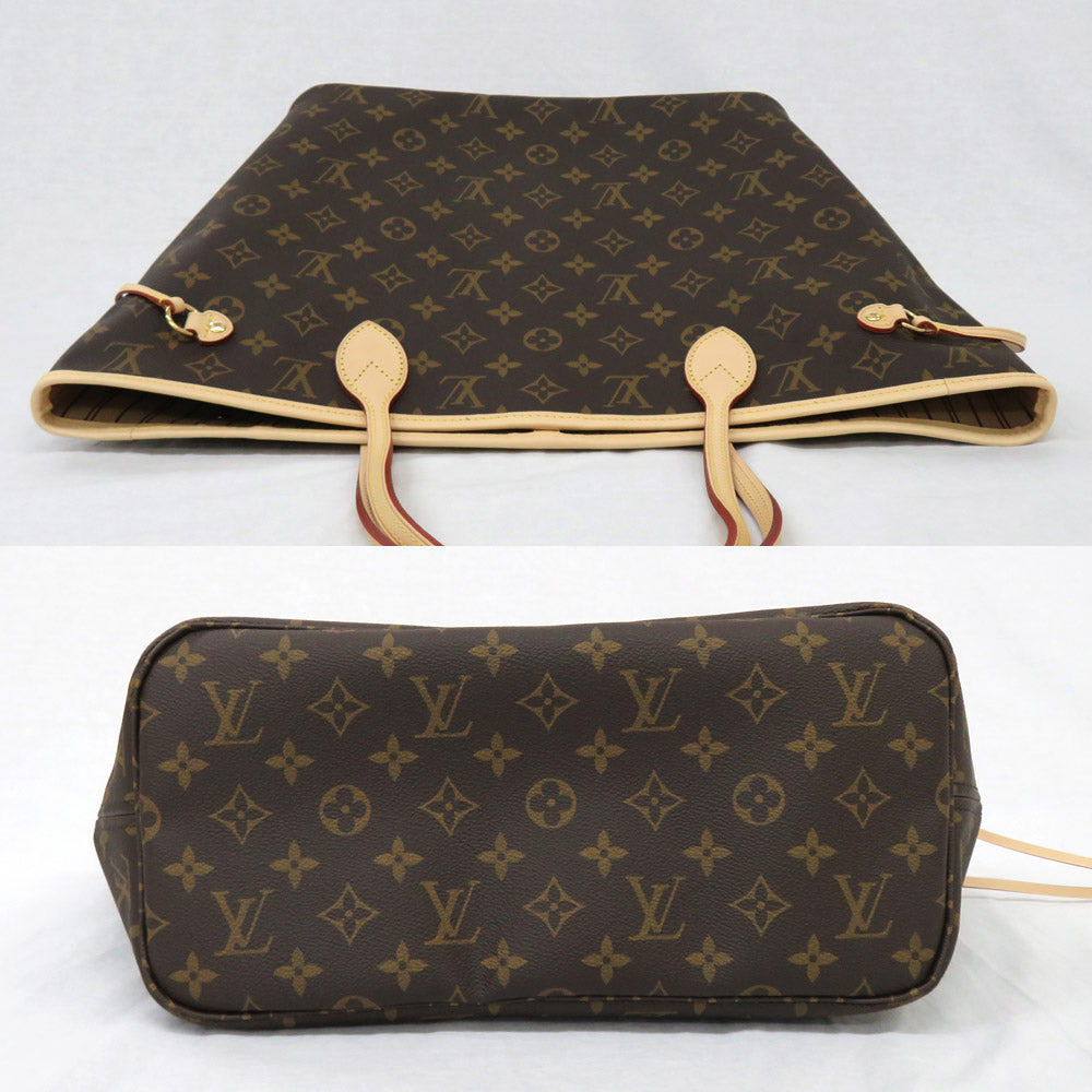 Louis Vuitton MM M40995 Monogram Tote Bag Leather