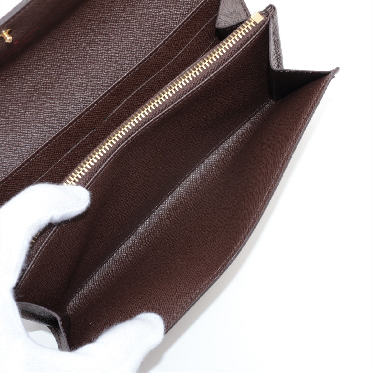 LOUIS VUITTON Sarah Long Wallet in Damier N61734