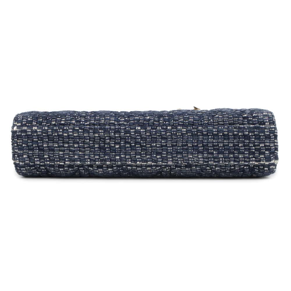 Dior LADY D-JOY Bag Navy M0540OTKJ_M928 Tweed Size Medium