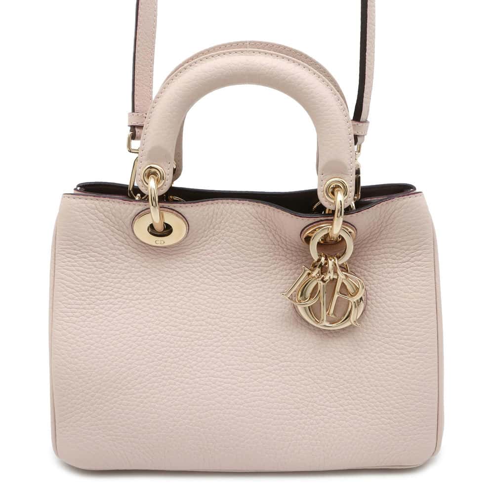 Dior Diorissimo Mini Pink M09150TRL Leather Size Mini