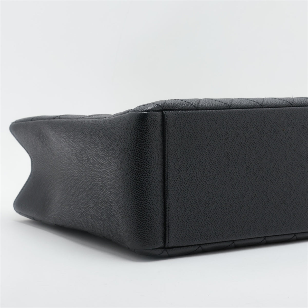 Chanel GST Caviar S Tote Top Bag Black G