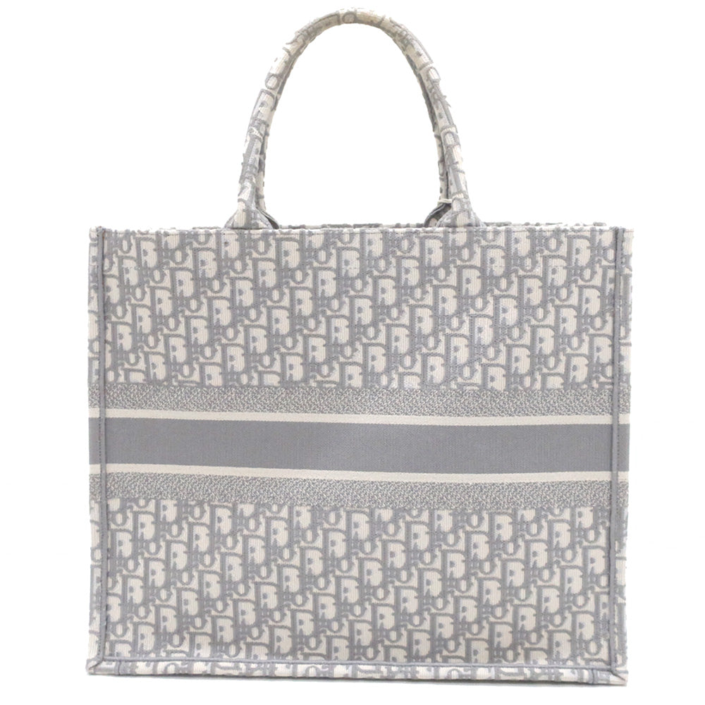 Oblique Canvas Large Book Tote