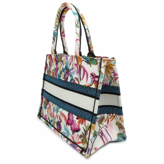 Dior Book tote Multicolor/White M1296ZECJ_M933 Canvas Size Medium