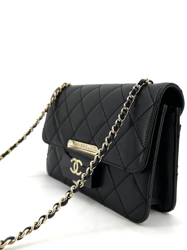 Lambskin Beauty Rock Flap Bag Shoulder Small Chanel