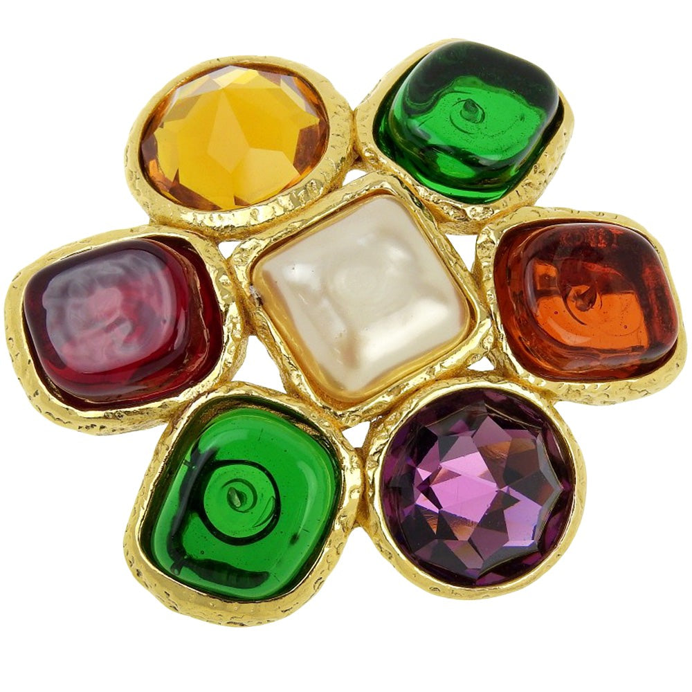 Top Quality Chanel Gripoix Brooch