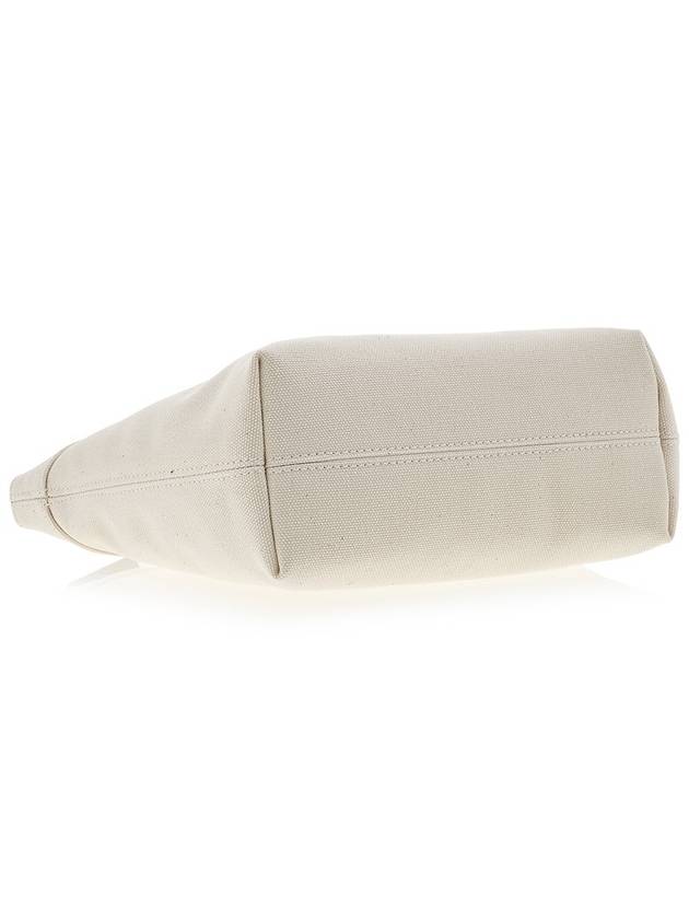 Luxury Balenciaga  Logo Print Jumbo Pouch Bag Ivory