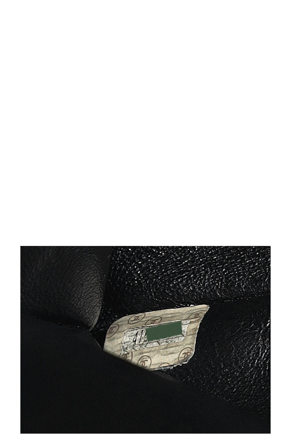 CHANEL Vintage CC Chain Tote Black