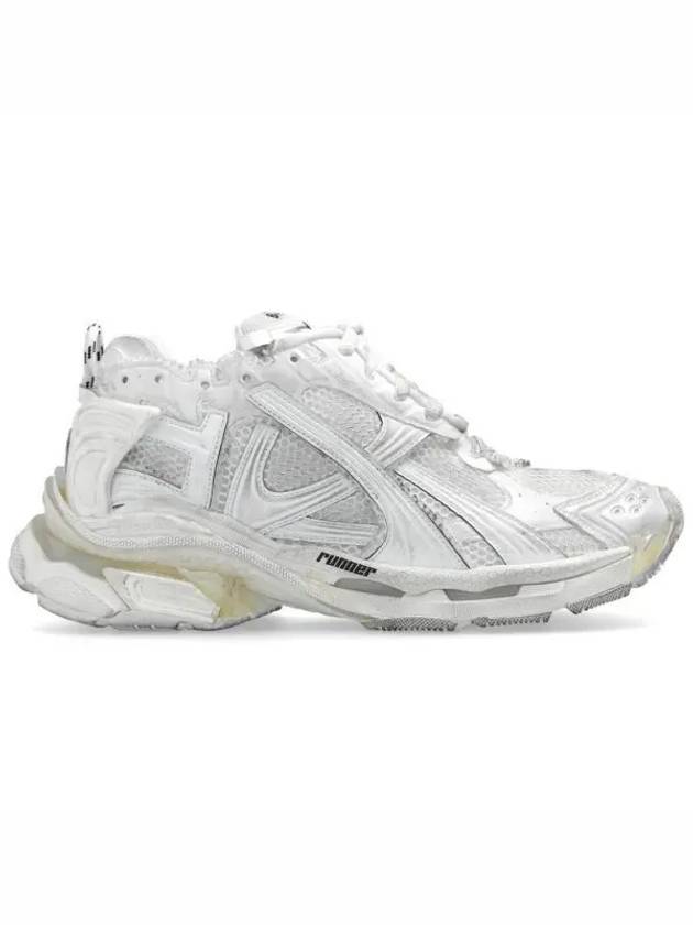Luxury Balenciaga  Runner Low Top Sneakers White