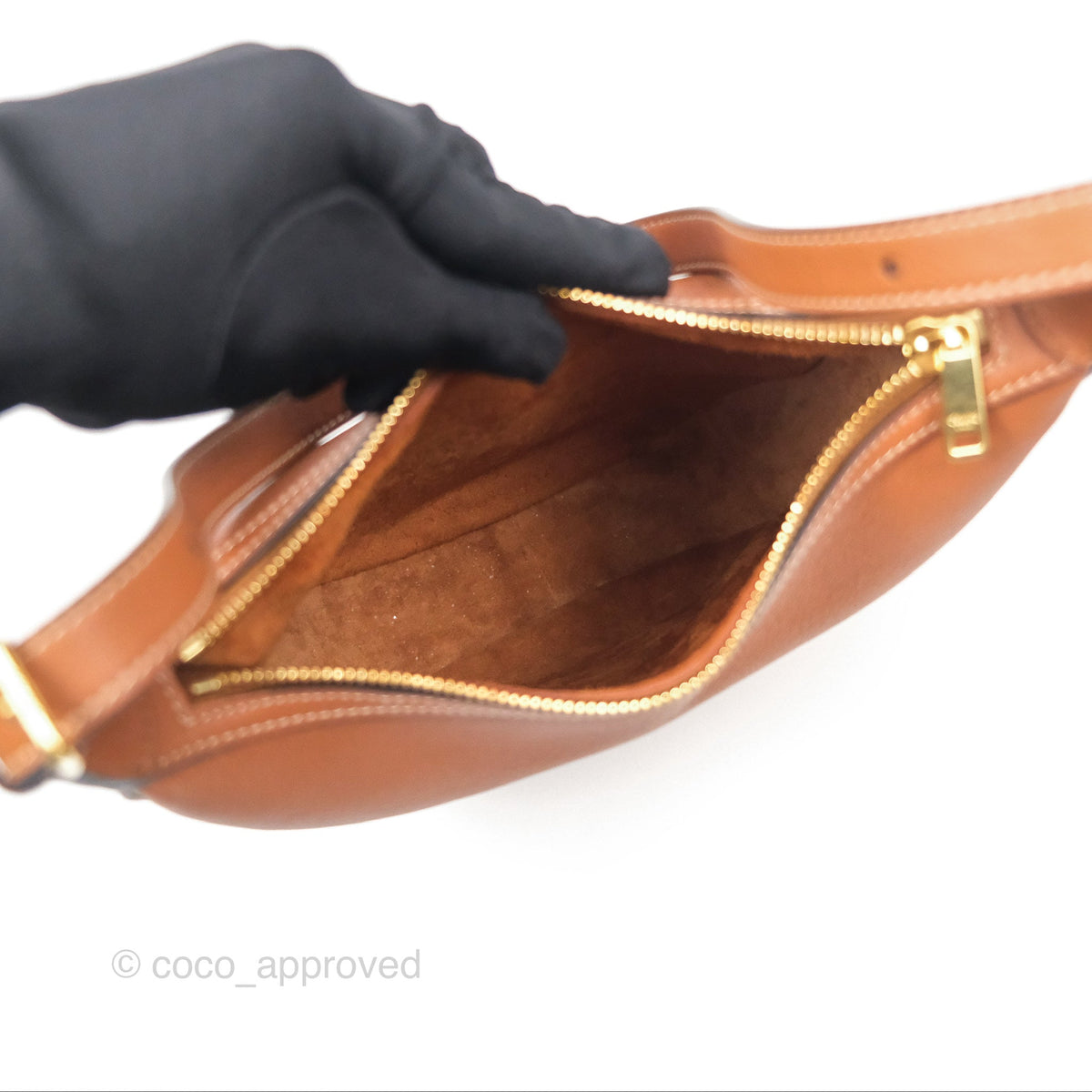 Celine Small Heloise Bag Triomphe Tan Calfskin