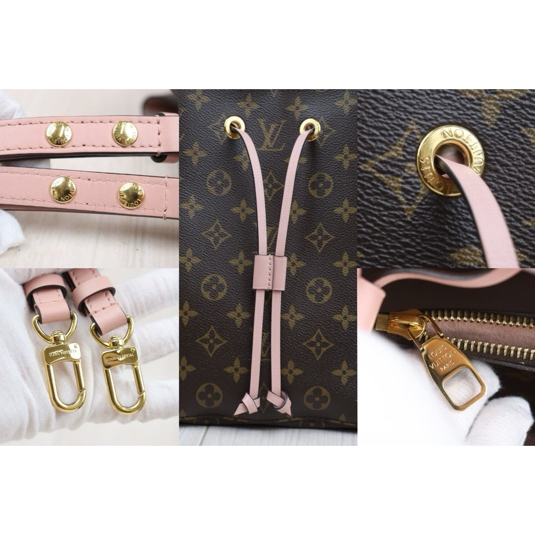 Rank A ｜LV Monogram Neonoe Rose Poodle Shoulder Bag｜S24030419