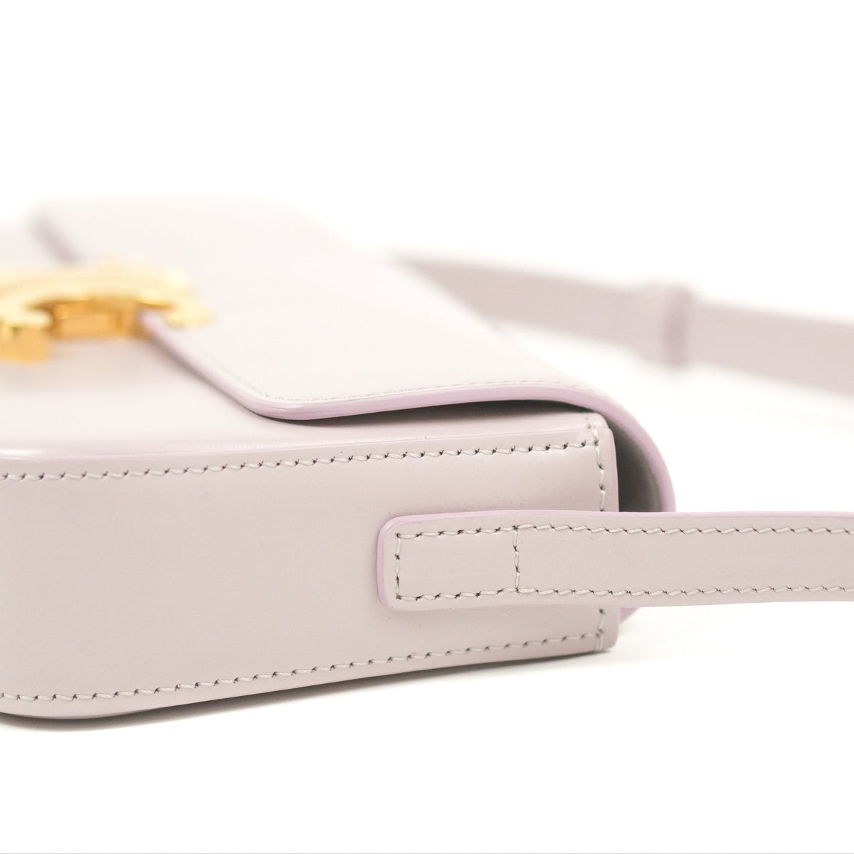 Celine Triomphe Shoulder Bag Peony Calfskin