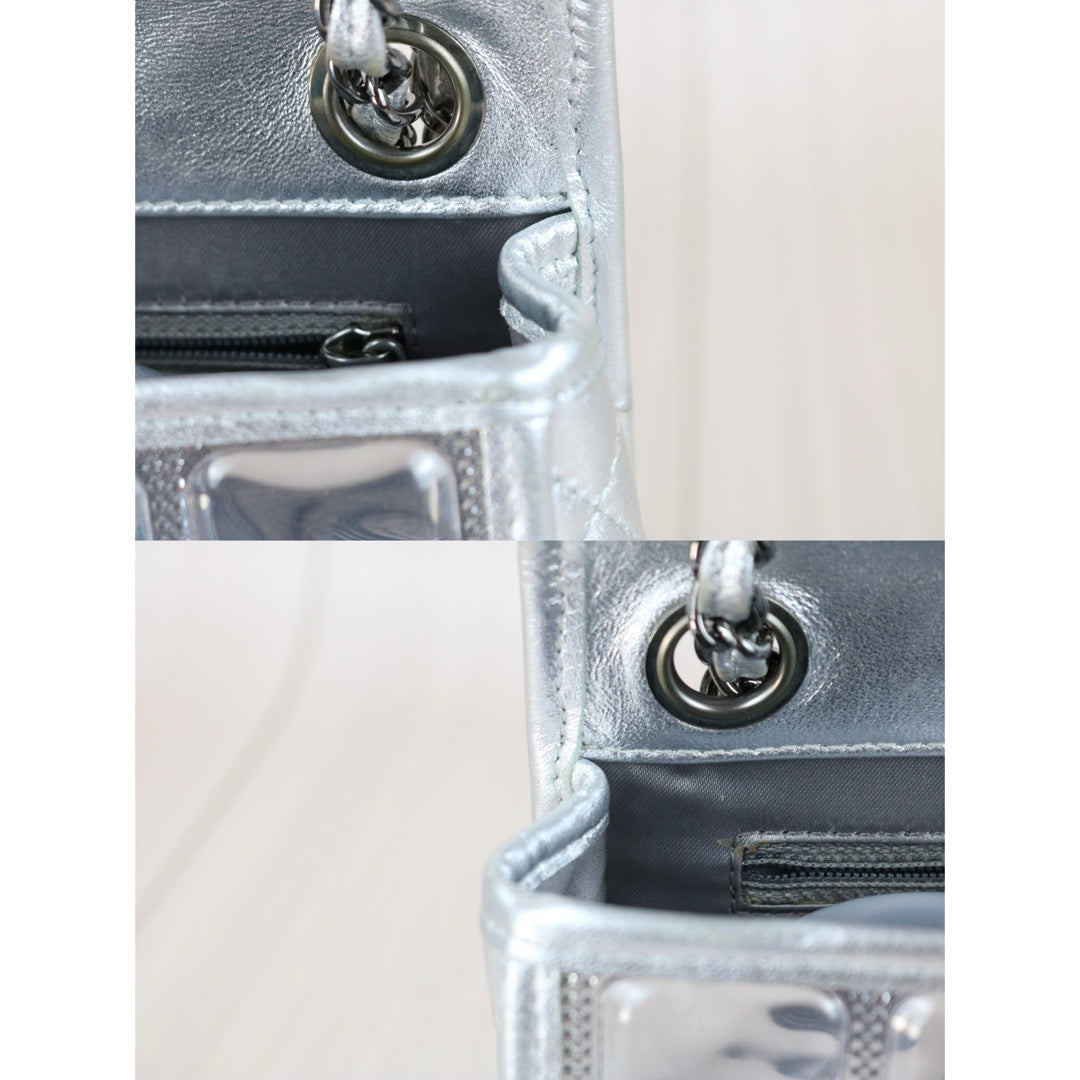 Good ( Rank AB)｜CHANEL Choclate Bar Ice Cubes Chain CF 30 Shoulder Bag Made In 2006～2008Year｜W25052001