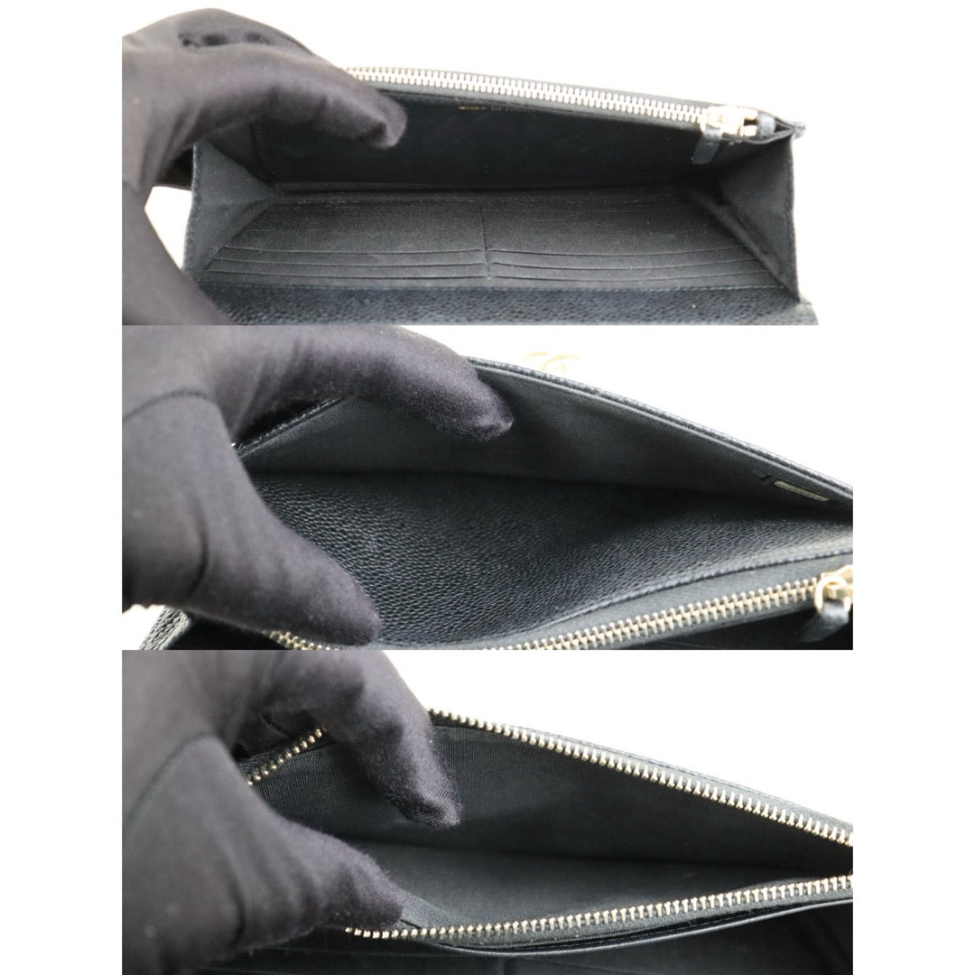 Good ( Rank AB)｜ CHANEL Matelasse Caviar Skin Chain WOC Black  Made in 2018Year ｜H25063007