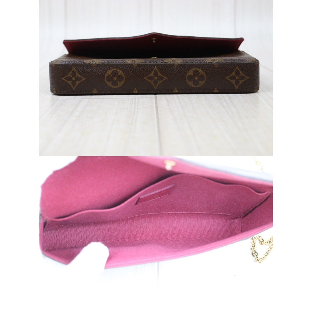 Rank AB ｜LV Monogram Pochette Felicie Shoulder Bag｜S24061719
