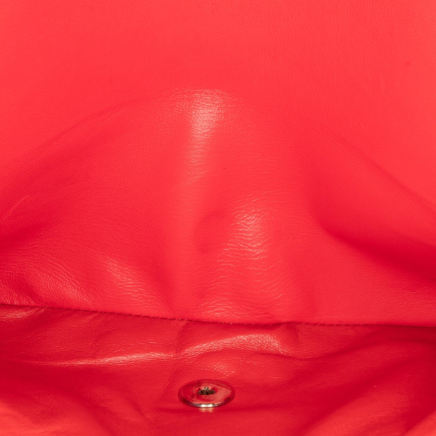 Red Chanel Jumbo Classic Patent Double Flap Shoulder Bag