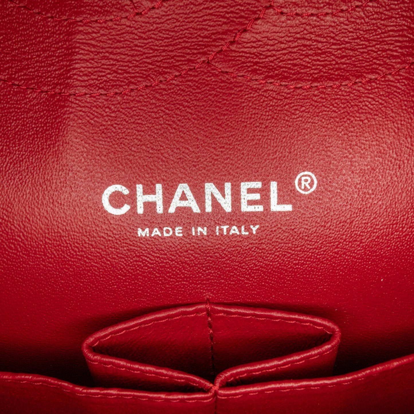 Red Chanel Jumbo Classic Patent Double Flap Shoulder Bag