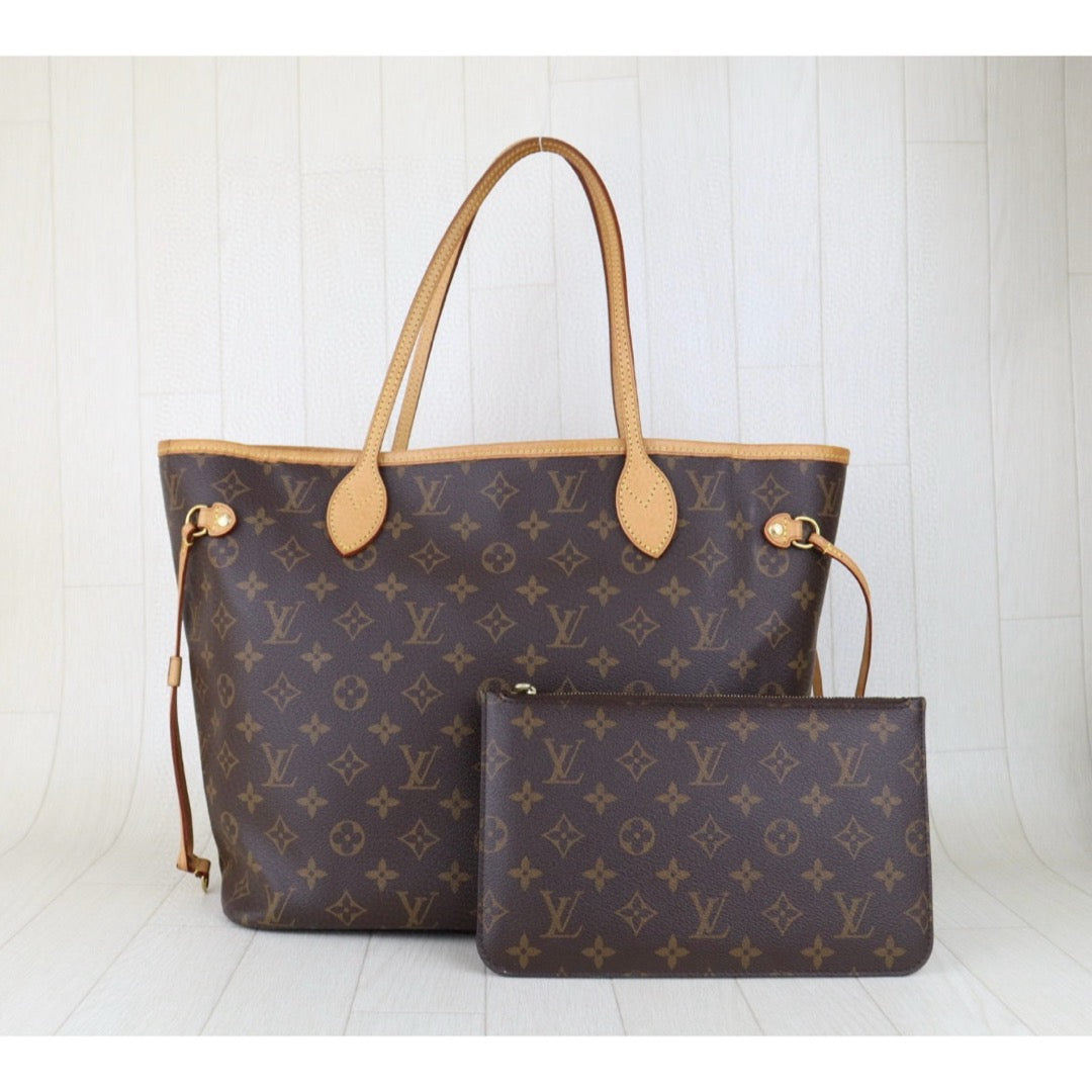 Good ( Rank AB)｜ LV Monogram Neverfull MM With Pouch ｜Counter Price ￥268,400JPY｜H25022409