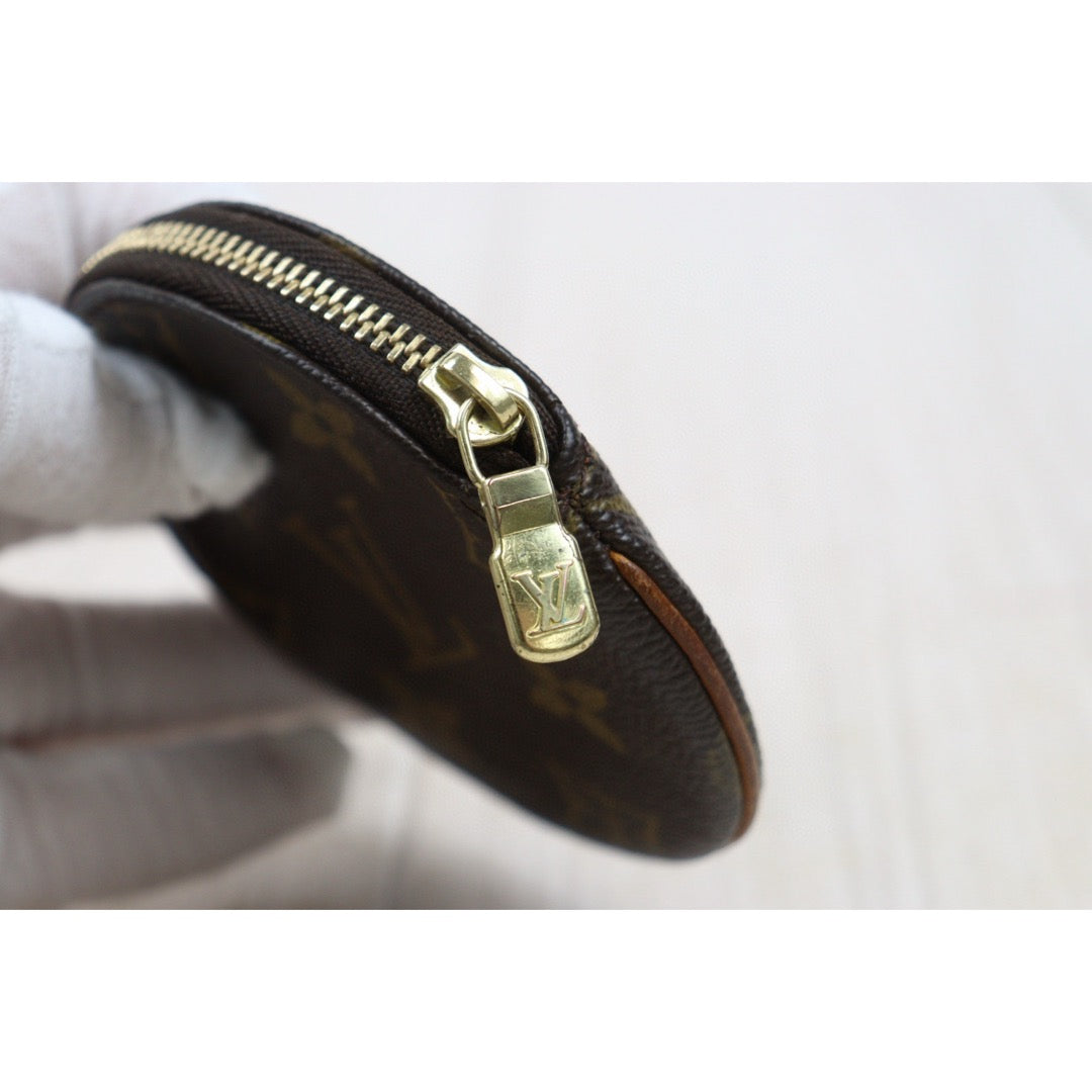 Fair ( Rank B) ｜ LV Monogram Round Coin Purse｜V25031101