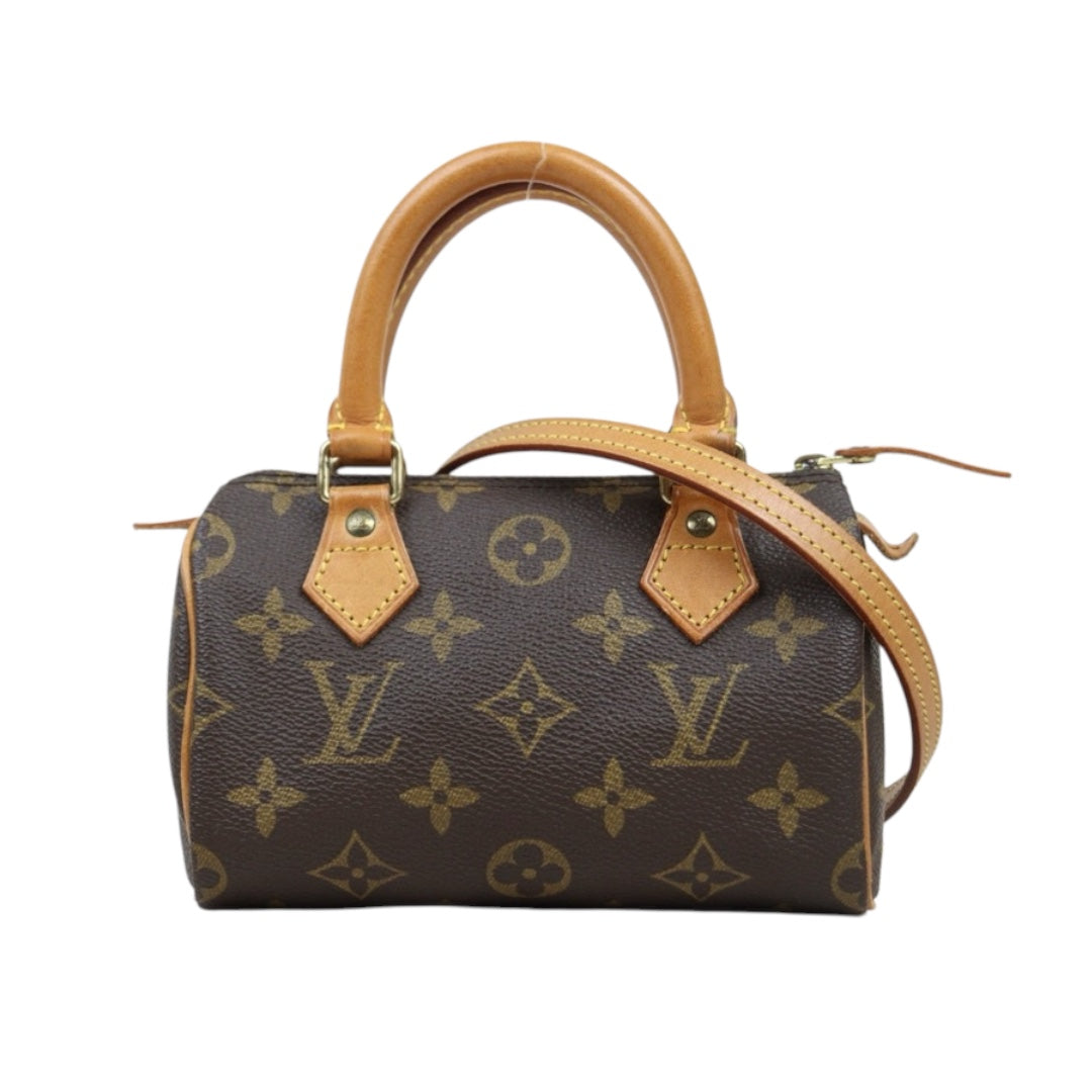 Good ( Rank AB)｜ LV Monogram Mini Speedy Handbag With Shoulderstrap｜25021003