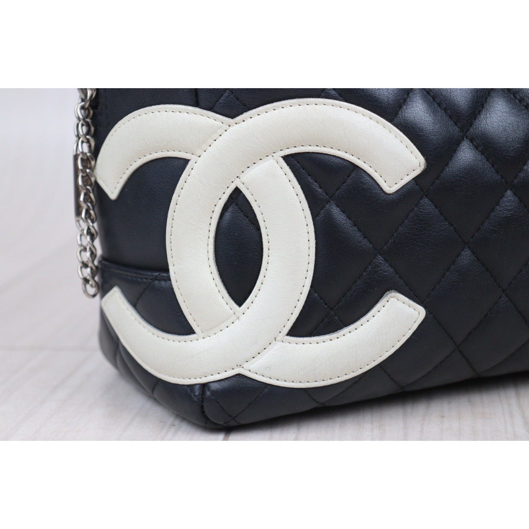 Rank AB ｜ CHANEL Cambon Line Bowling Bag Made In 2004～2005 Year｜23100608