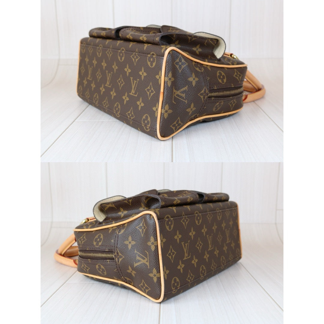 Rank AB ｜ LV Monogram Manhattan PM Shoulder  Bag｜S24082202