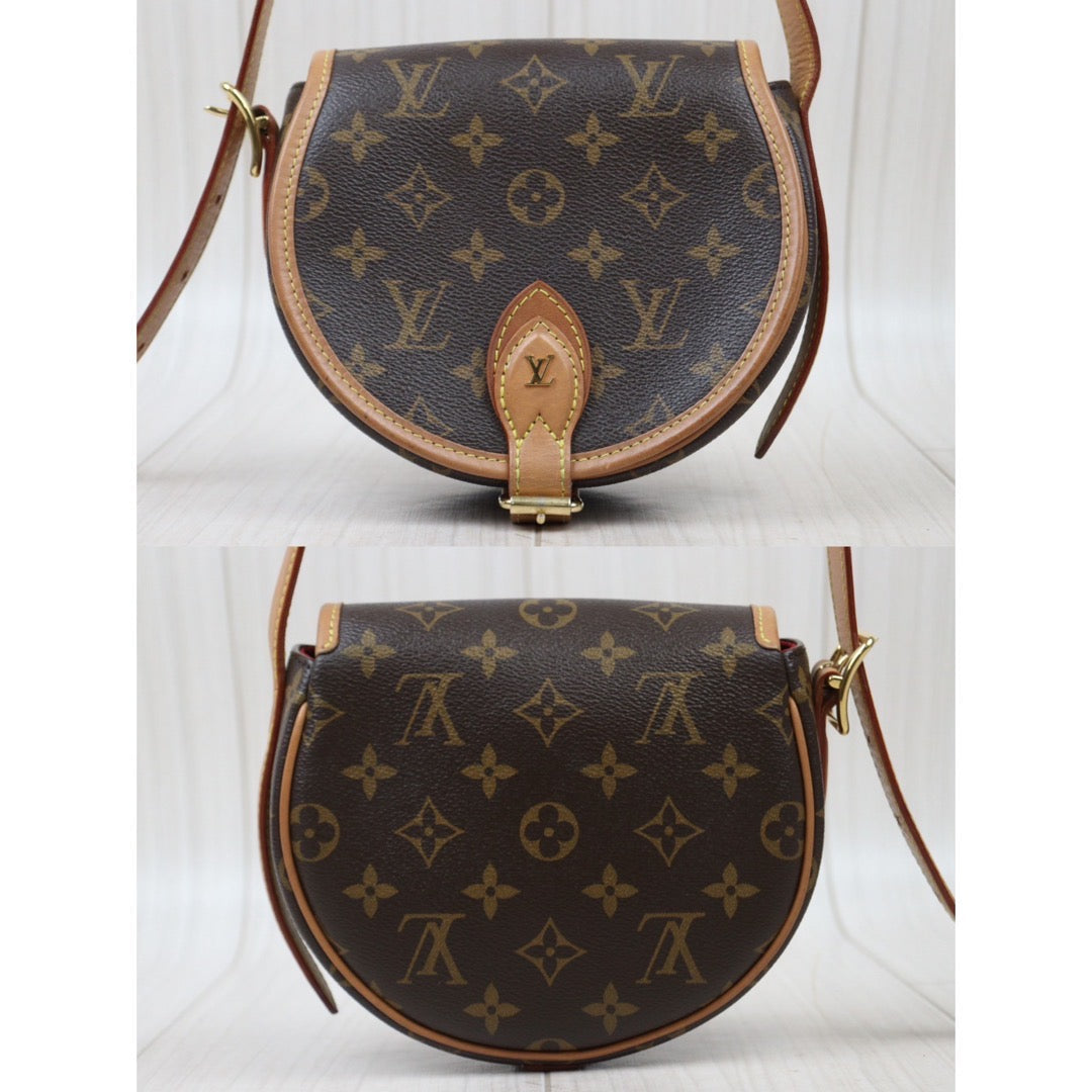 Rank AB｜ LV Monogram Tamburan Shoulder Bag Current Model｜S24061705