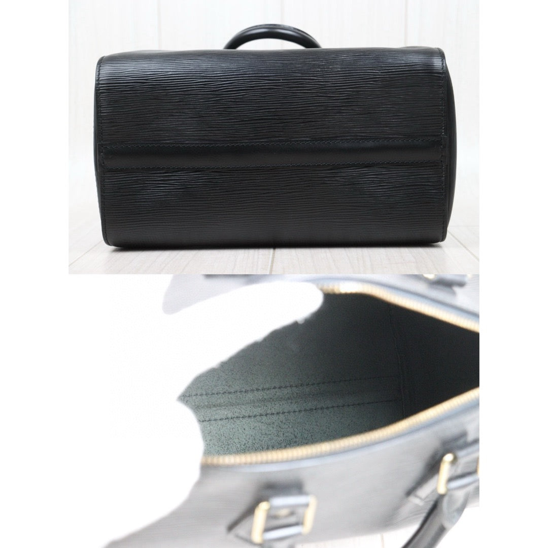 Good ( Rank AB)｜ LV Epi Speedy 25 Hand Bag Black｜25031703
