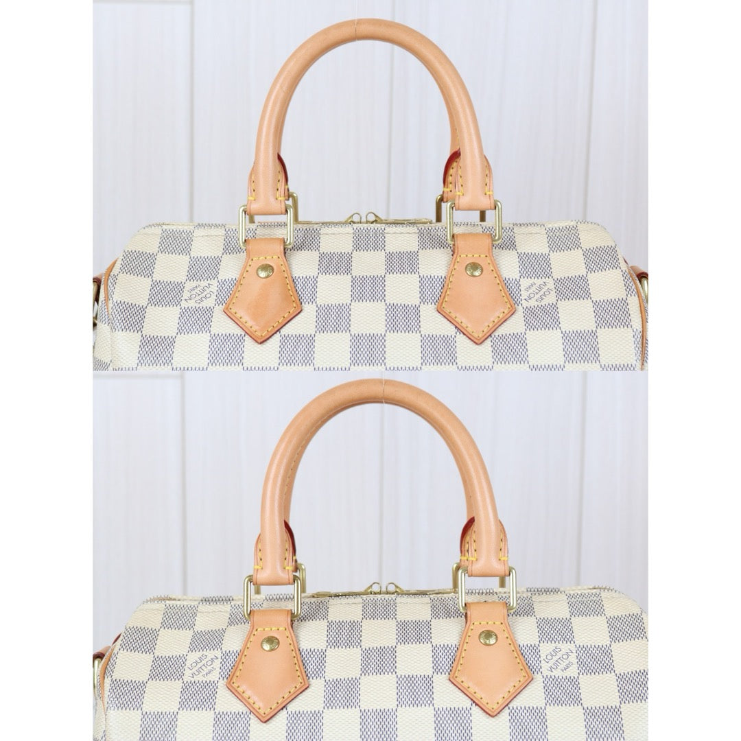 Good ( Rank AB)｜ LV Azul Speedy 25 Hand Bag With Shoulder Strap ｜S24092501