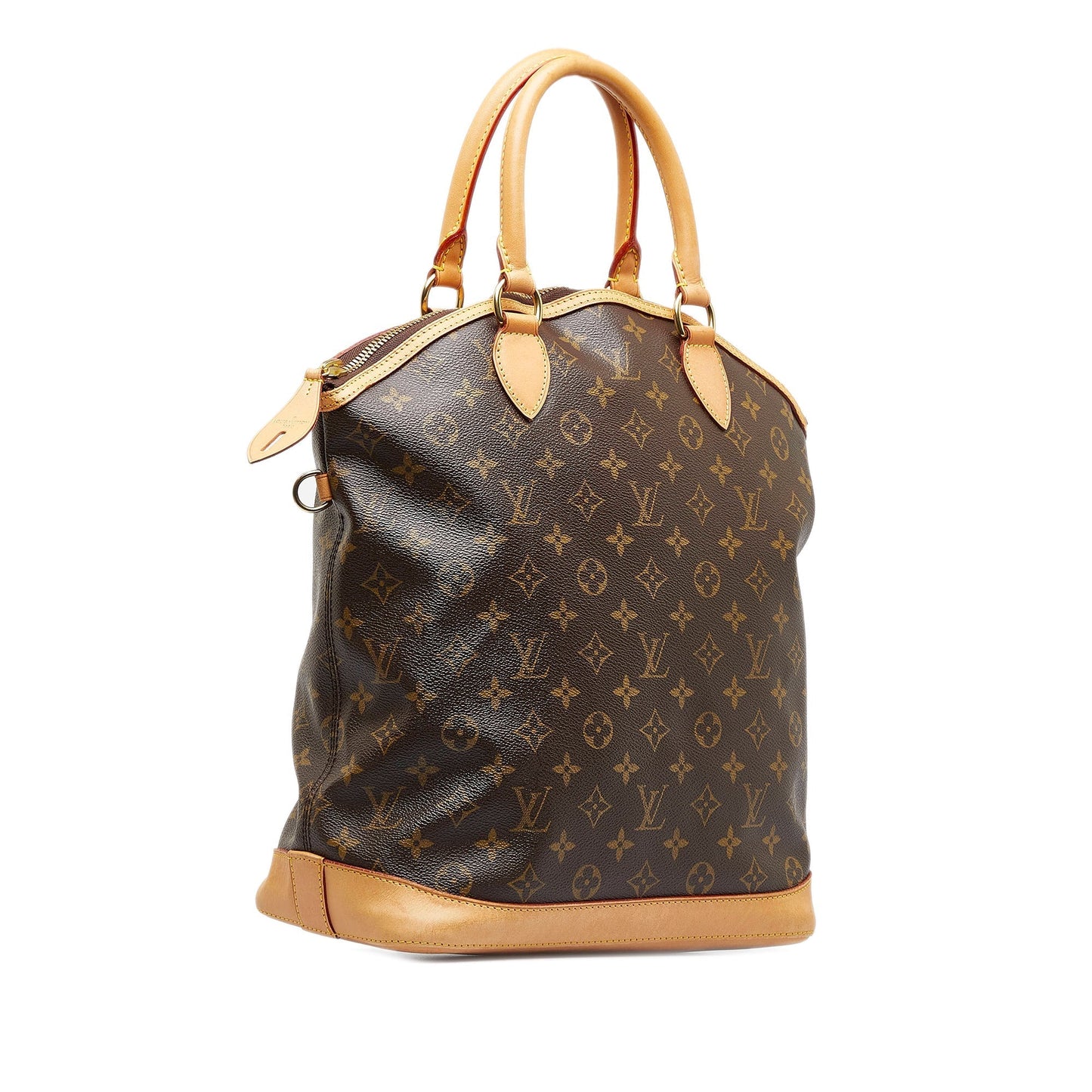 LOUIS VUITTON Monogram Lockit Vertical Handbag