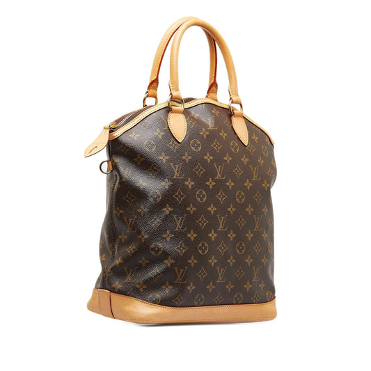 LOUIS VUITTON Monogram Lockit Vertical Handbag