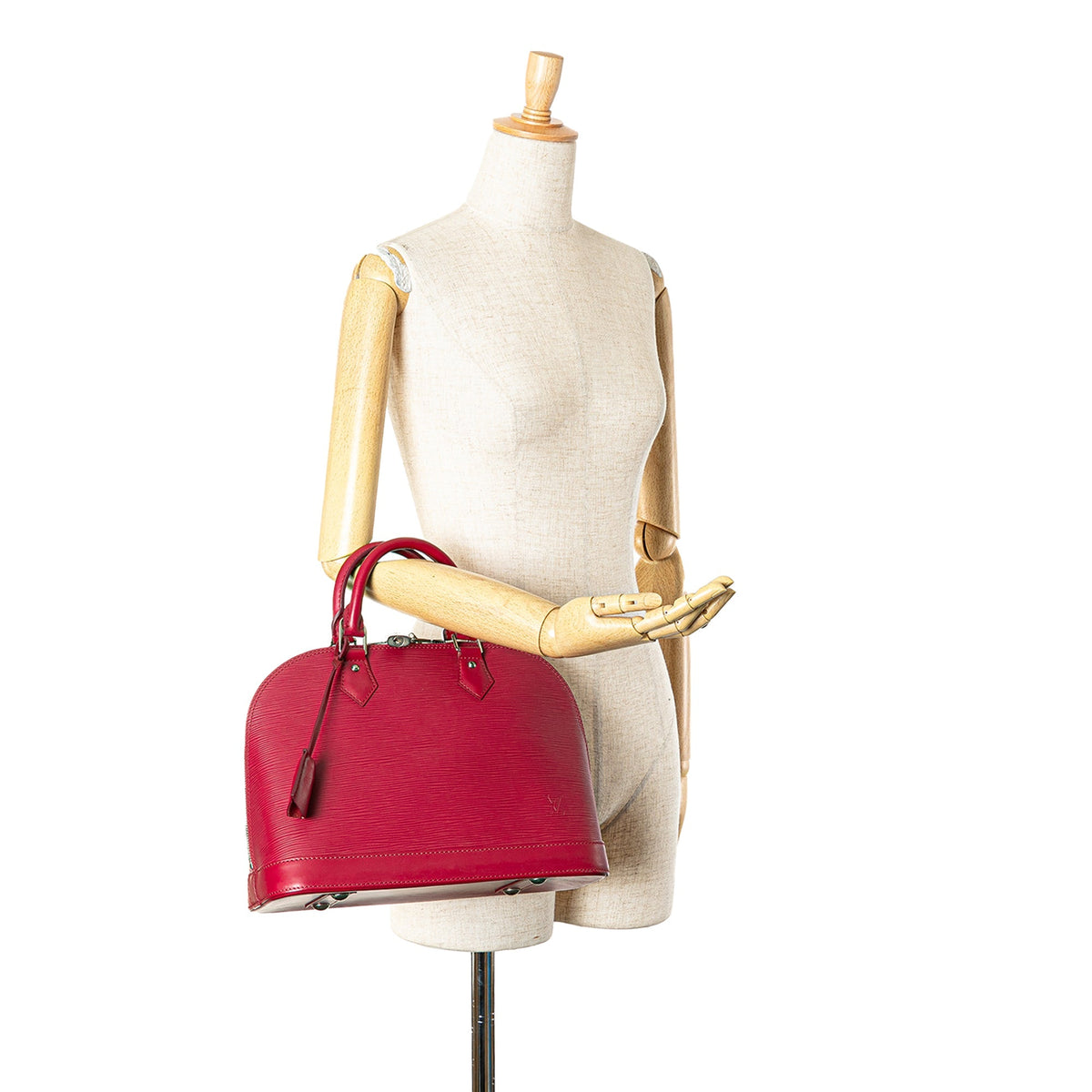 Pink Louis Vuitton Epi Alma PM Handbag